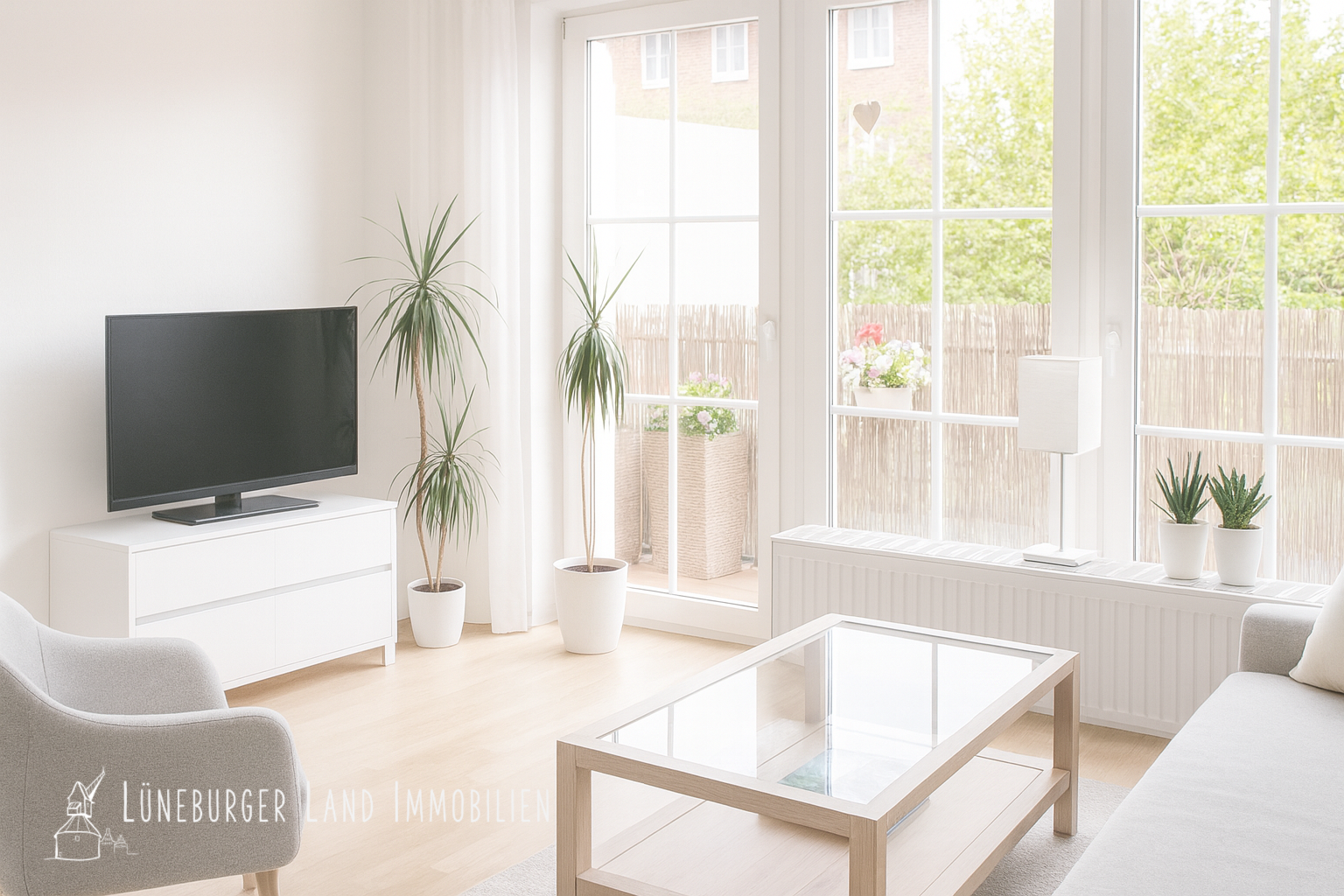 Sonniges Wohnzimmer 2