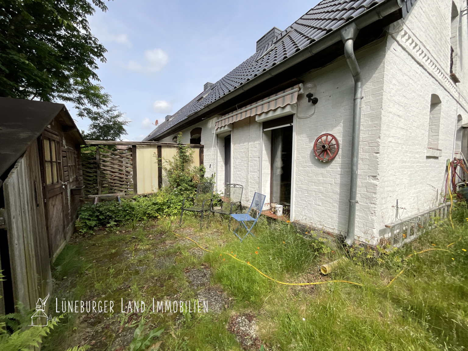 Garten und Süd-Terrasse